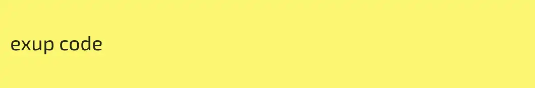 exup code